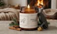design premium editable canva candle labels or jar templates