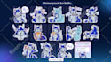 draw custom furry telegram stickers for your fursona