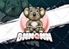 design cute cartoon and mascot logo brand with merchandise