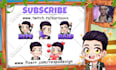 create custom cute chibi emotes for twitch, and discord