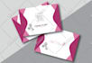design minimal and elegant business cards and amazon thank you card
