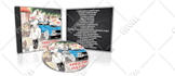 design covers and label for a set of books,dvds and cds