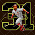 create unique vector pop art for sports player