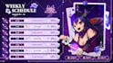 design vtuber stream schedule for twitch youtube