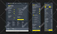 do website ui ux design, mobile app and dashboards ui ux design,  ui ux design