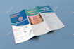 do creative trifold brochure design for you