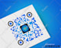 create custom professional qr code design with logo