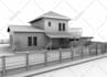create 3d model with realistic interior and exterior renders