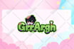 design custom cute anime logo for kick, vtuber streamer or youtube