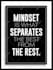 design minimalist typography motivational quotes poster wall arts