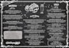 design custom freestyle chalkboard menu poster