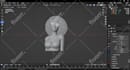 sculpt 3d character, 3d sculpture, 3d model for printing with zbrush and blender