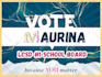 design urgent political campaign flyer, poster for election