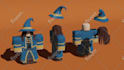 model roblox props like armor, clothes in blender 3d