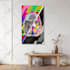 create amazing ikonick canvas wall art design with mockup