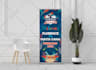 design professional roll up banner and retractable banner