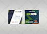 design a professional business card ready for print