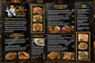design restaurant menu, food menu, cafe menu and digital menu board