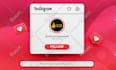 create unique instagram logo with free mockup