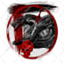 make an amazing trash polka tattoo design for you