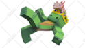 make professional 3d render of your minecraft skin
