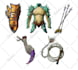 draw your weapon concept art in awesome details