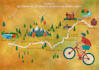 create a hand drawn or digital map