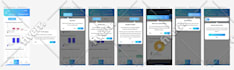 design onboarding or walkthrough screens for mobile app