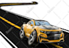 draw your car into cartoon style