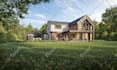 create a realistic 3d rendering architecture