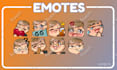draw or animate emotes and pannels for twitch