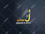 make roofing, home renovation, remodeling and handyman logo