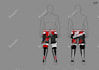 design wrestling gear and costume
