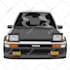 draw car vector illustration for t shirt design