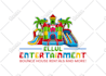 design awesome bounce house logo with free source file