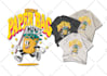 create cartoon character for sticker or tshirt