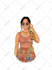 draw a custom african or nigerian wedding illustration in traditional attire
