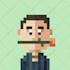 create a pixel art 8 bit avatar for you