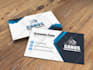 do construction business card design visiting  and stationery