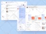 do wireframe, finance CRM, ai dashboard UI UX, figma app design