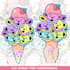 draw cute ice cream ych chibi for you