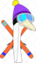 draw a character half body like a 30s cartoon or cuphead