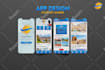 ui ux design, create mobile app ui ux or website ui ux design