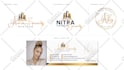 design a modern business and real estate logo with complete branding kit