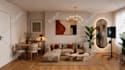 create luxury living room, bedroom interior design