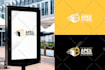 do modern minimalist business logo design with copyrights