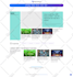 redesign wordpress landing page and fix issues