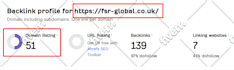 increase ahrefs domain rating dr 70 using high authority SEO backlinks