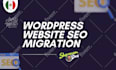 do the wordpress website migration without affecting SEO
