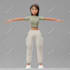 do 3d stylized character modeling for you, in blender